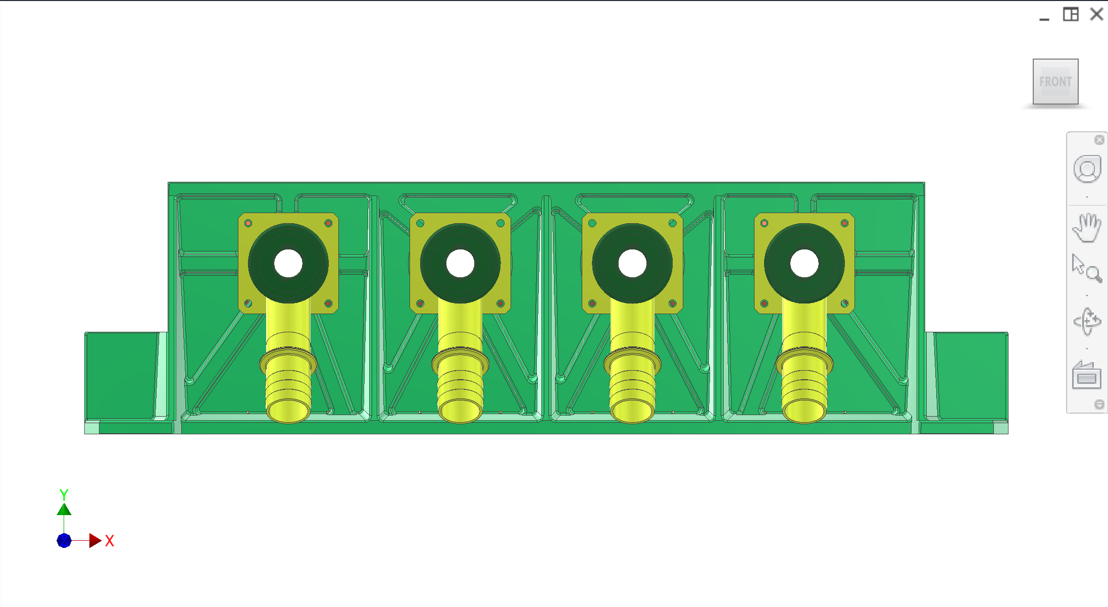 Collection with deflectors 5