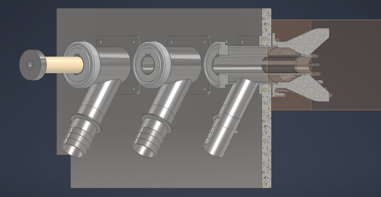 Plungers inside filter tubes