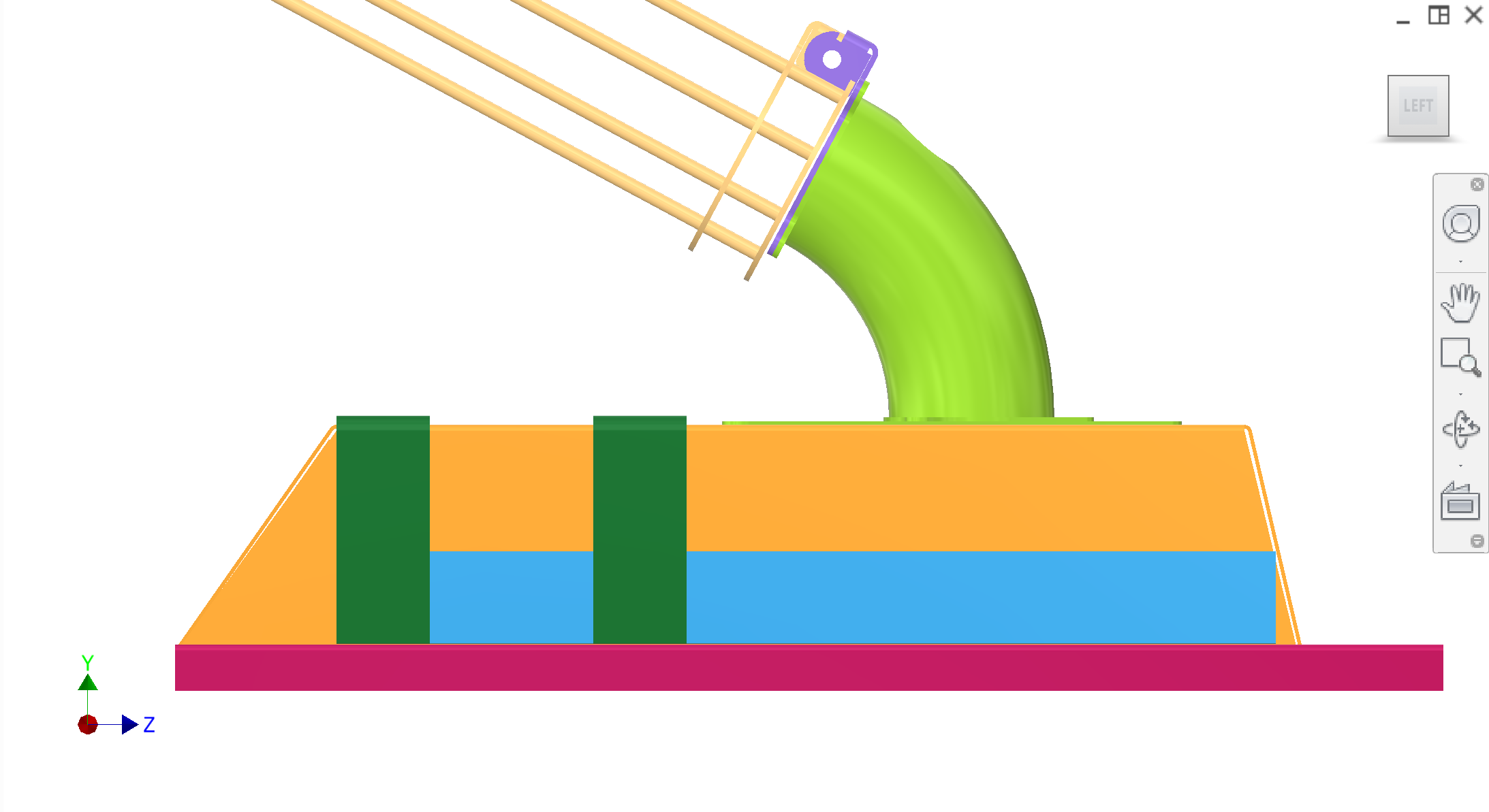 Feeder front four units