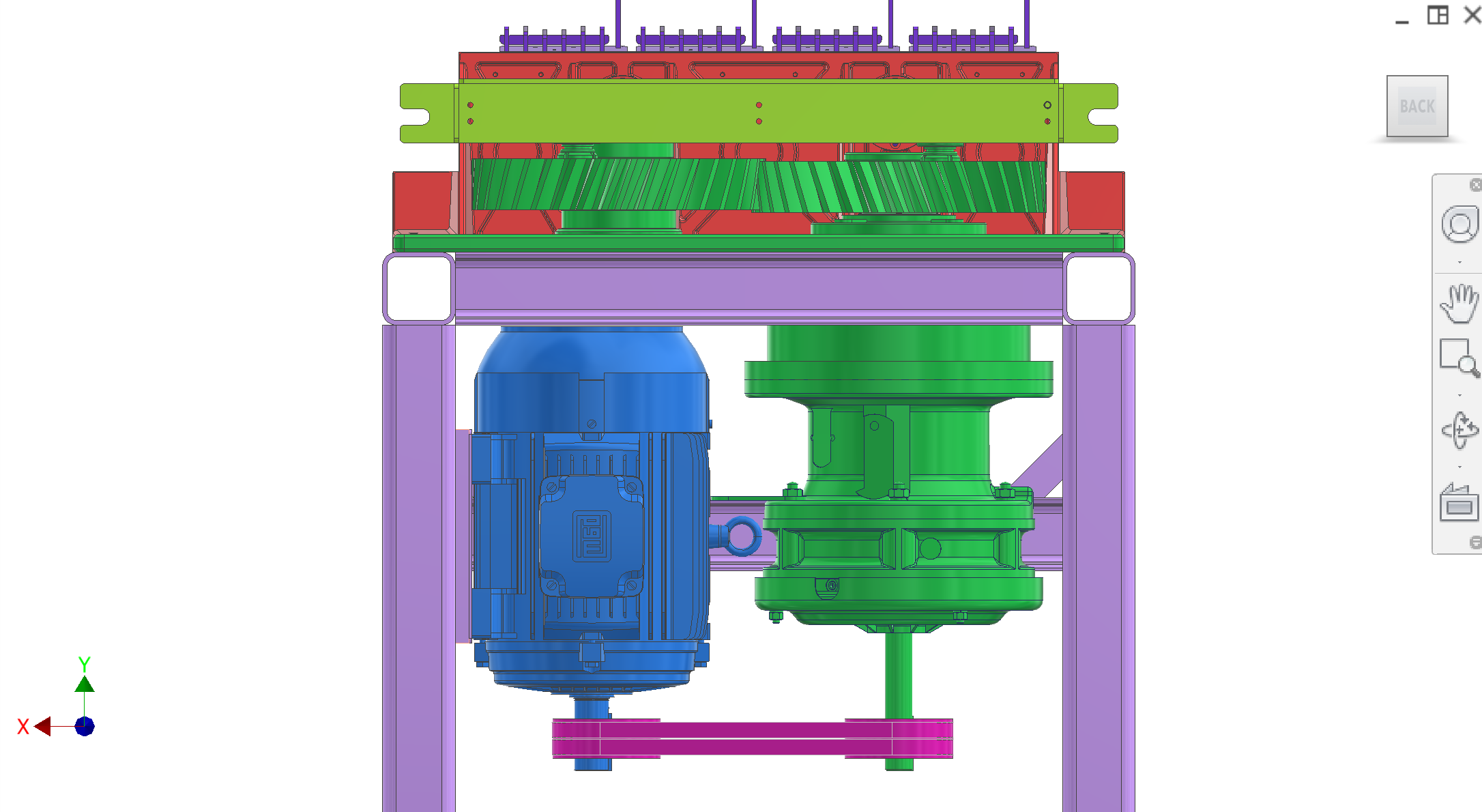 Frame — feet and floor reactions