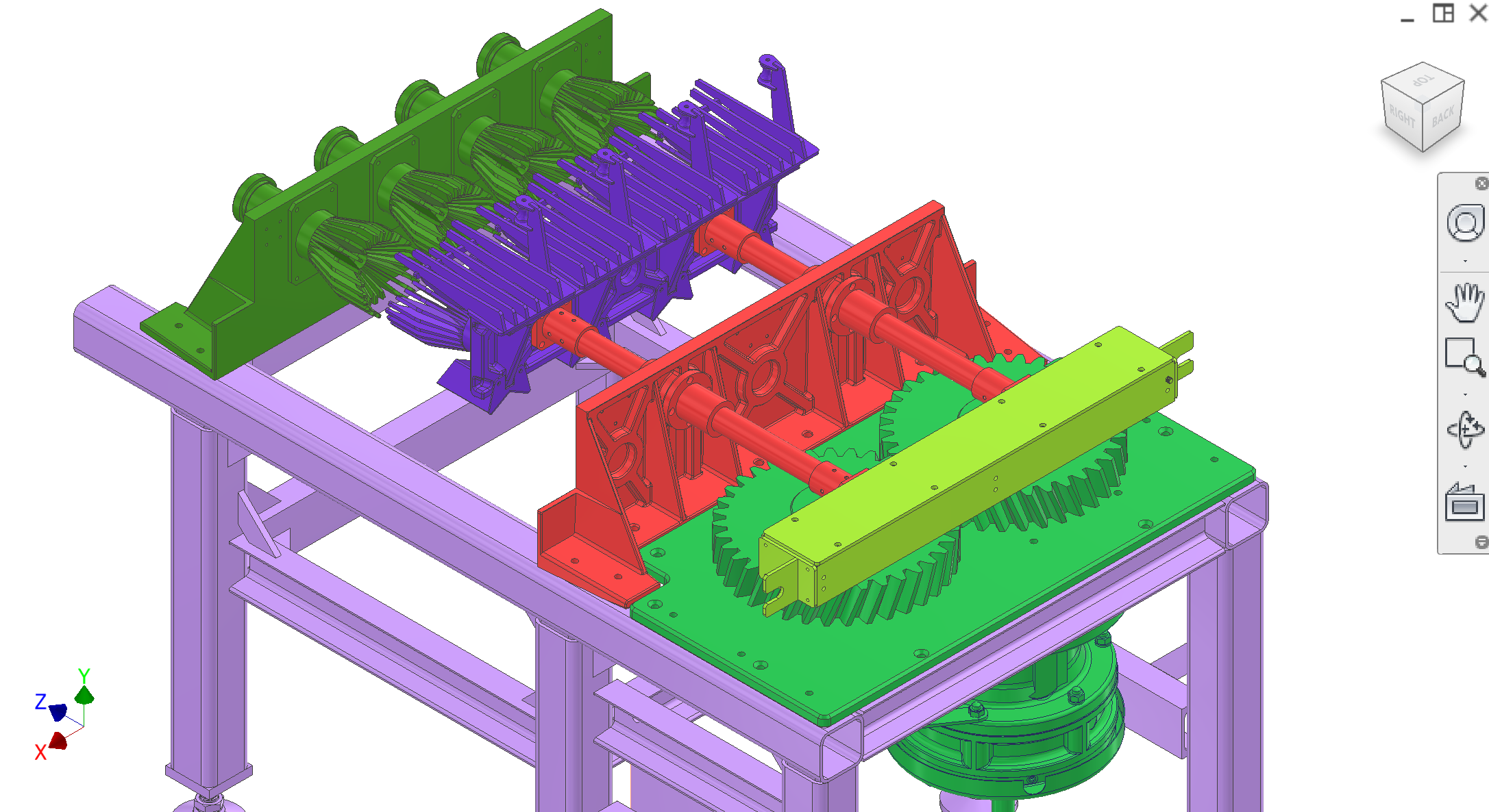 Assembly step 3a — plunger drive install