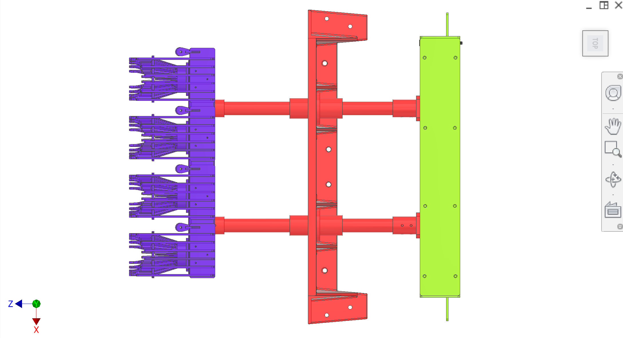 Closeup — transmission to extraction 2