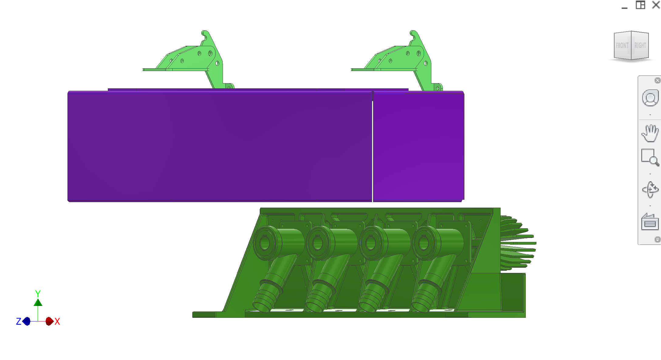 Closeup — enclosure hinges 1