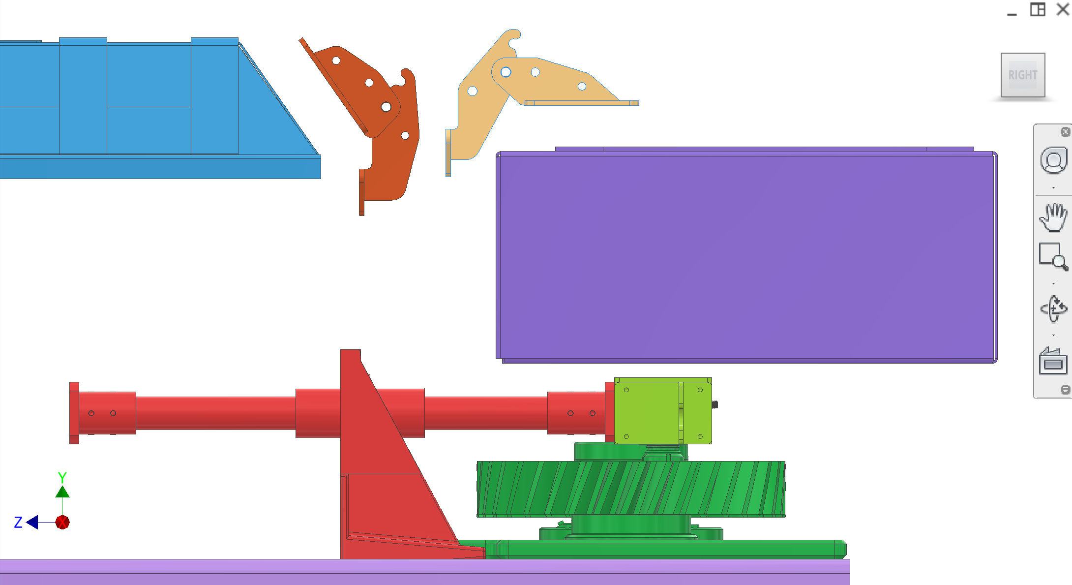 Closeup — enclosure hinges 2