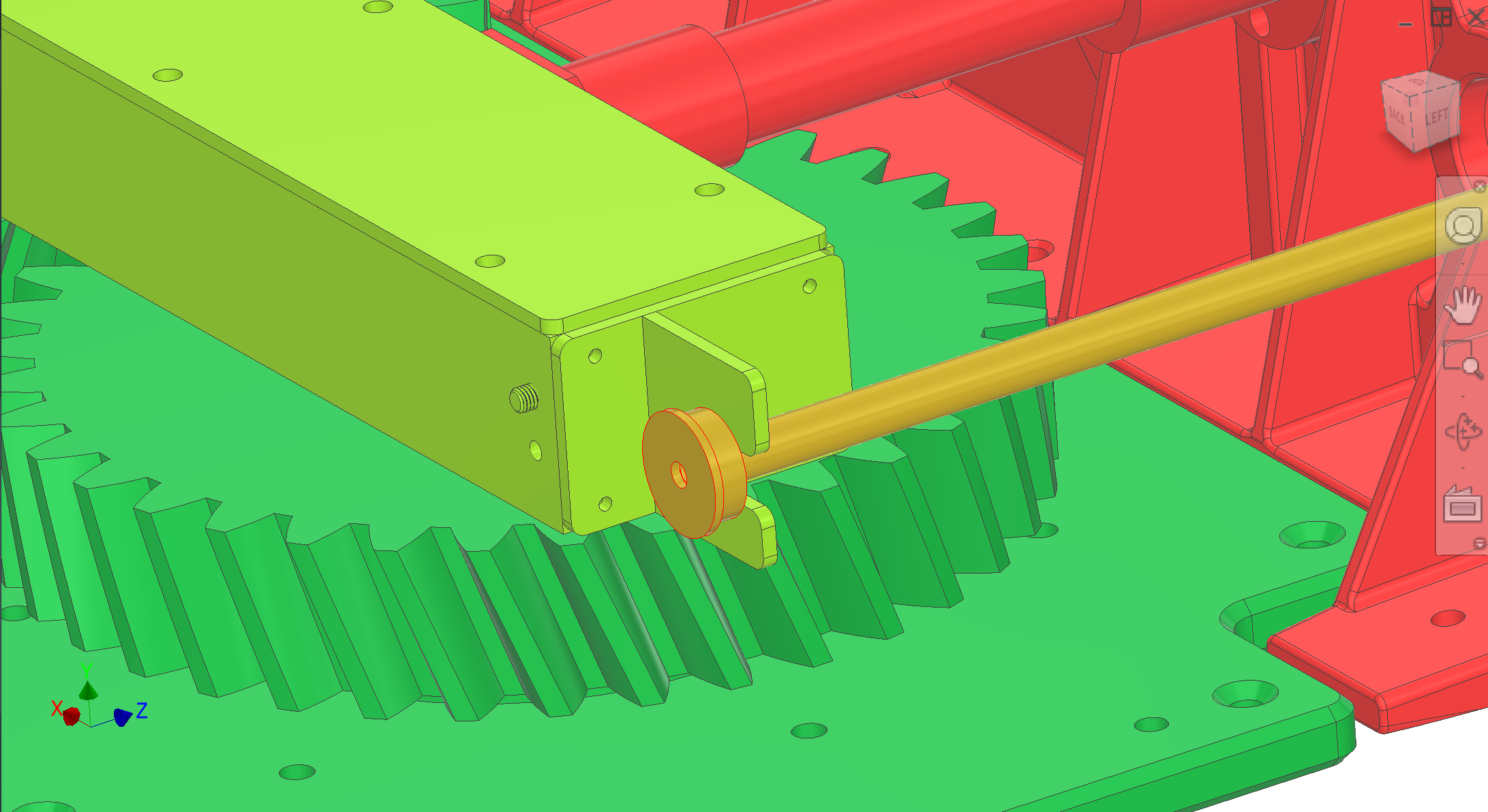 Pull bracket and rod stopper